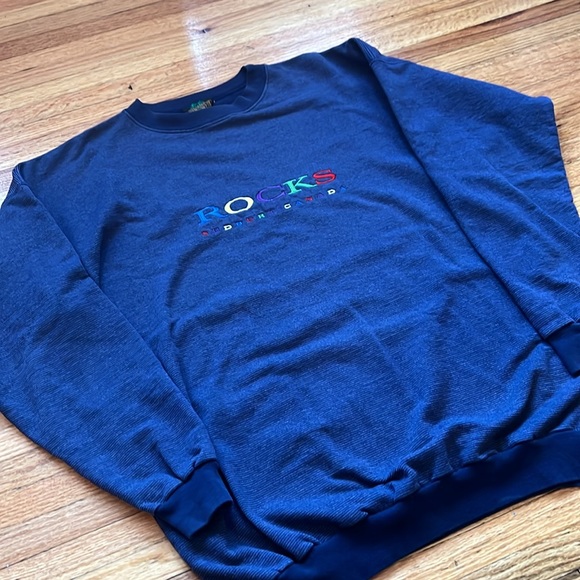 Vintage Rocks Sudbury Canada Crewneck / XL / 90s / Windswept - Picture 4 of 8